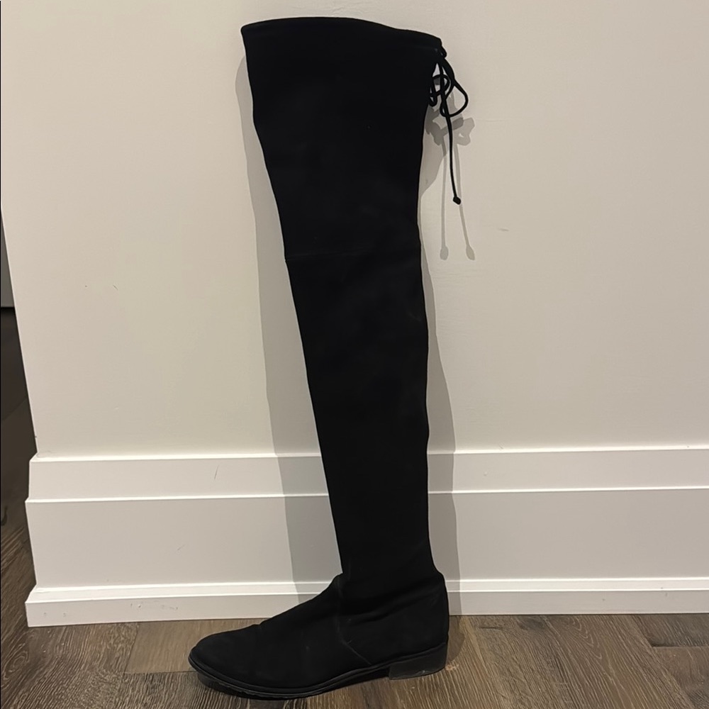 Steuart weitzman 50/50 Black Over-the-Knee Boots